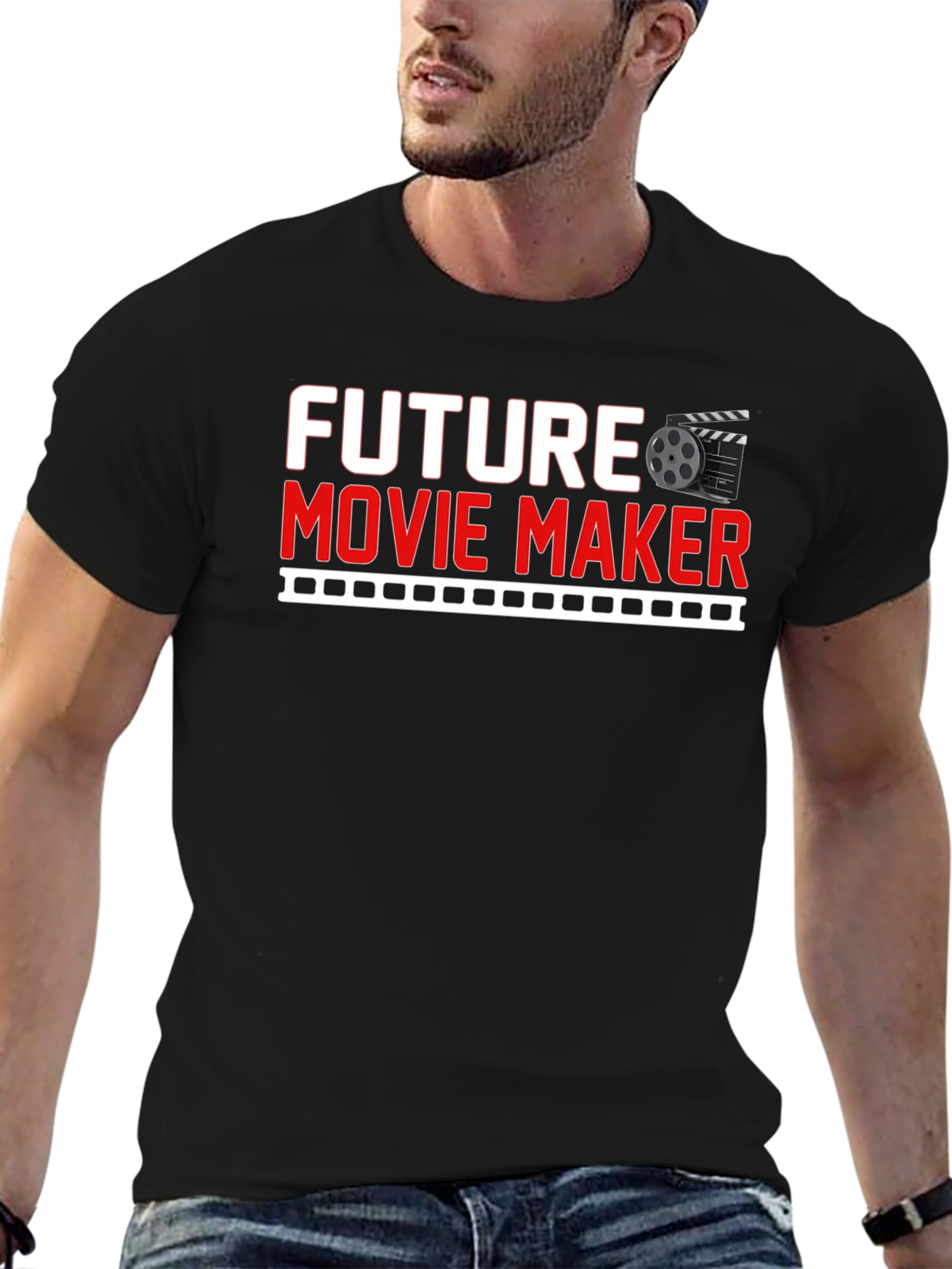 Future Movie Maker Graphic T-Shirt Filmmaker Gift