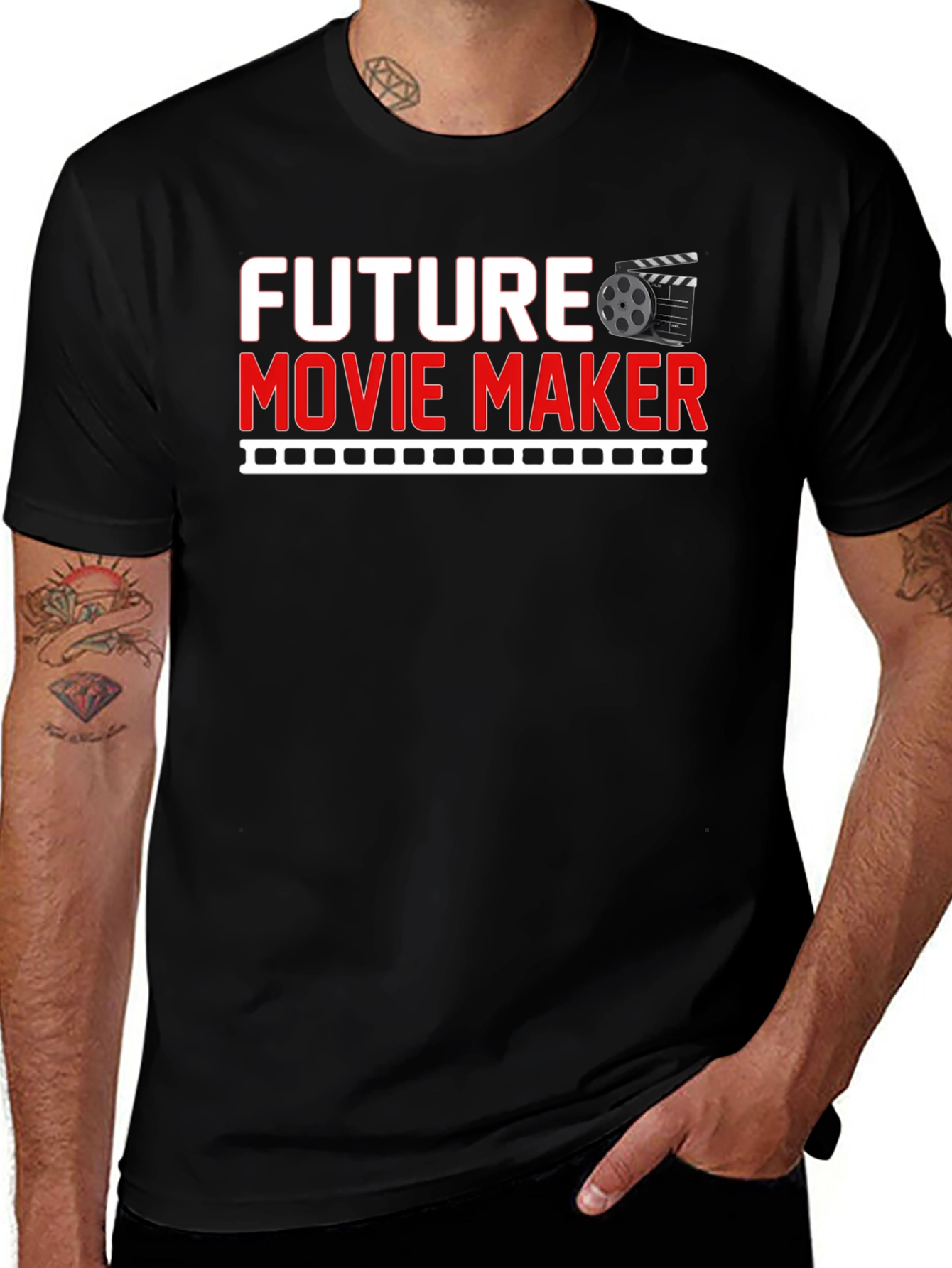 Future Movie Maker Graphic T-Shirt Filmmaker Gift