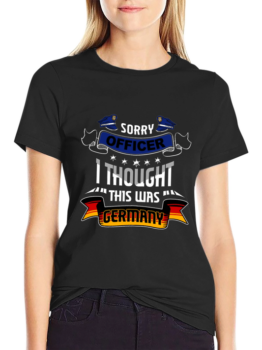 Sorry Officer Germany T-Shirt