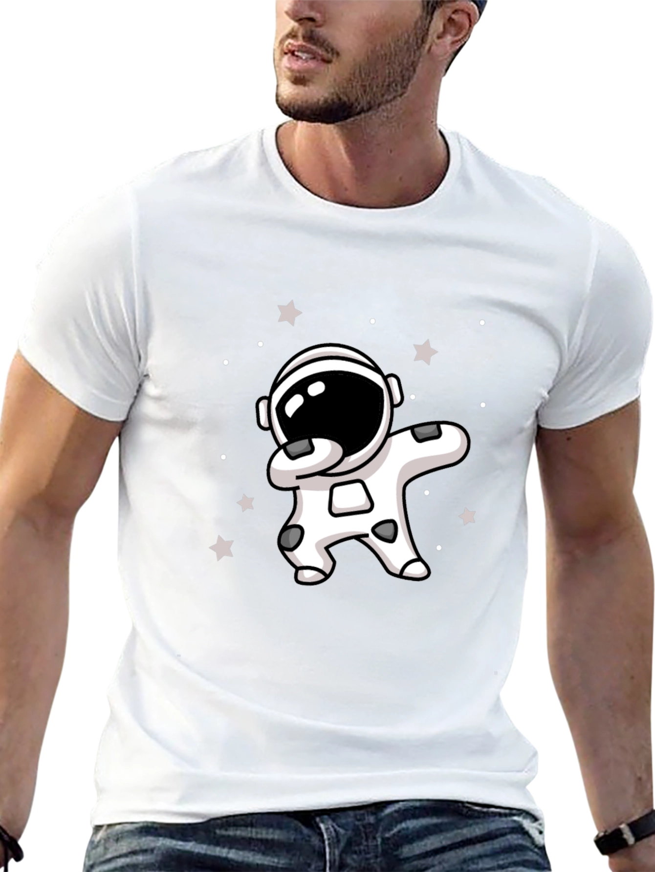Astronaut Dab T-Shirt - Space Graphic Tee