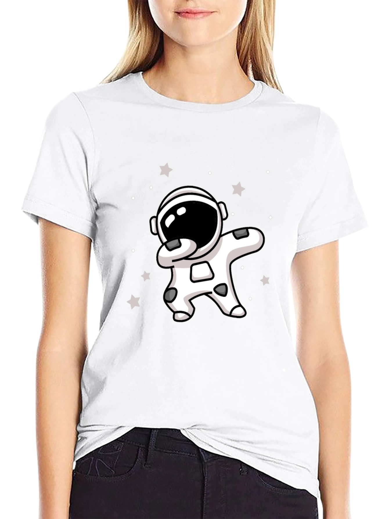 Astronaut Dab T-Shirt - Space Graphic Tee