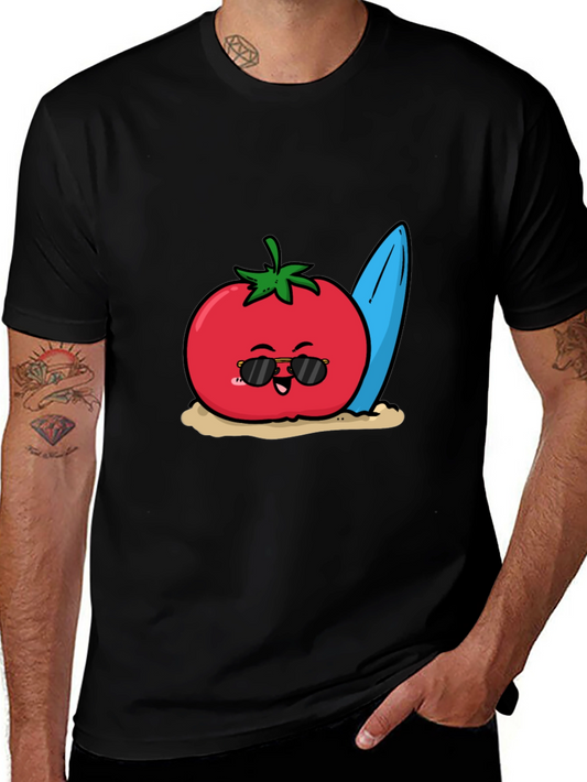Tomato Surfer Graphic T-Shirt