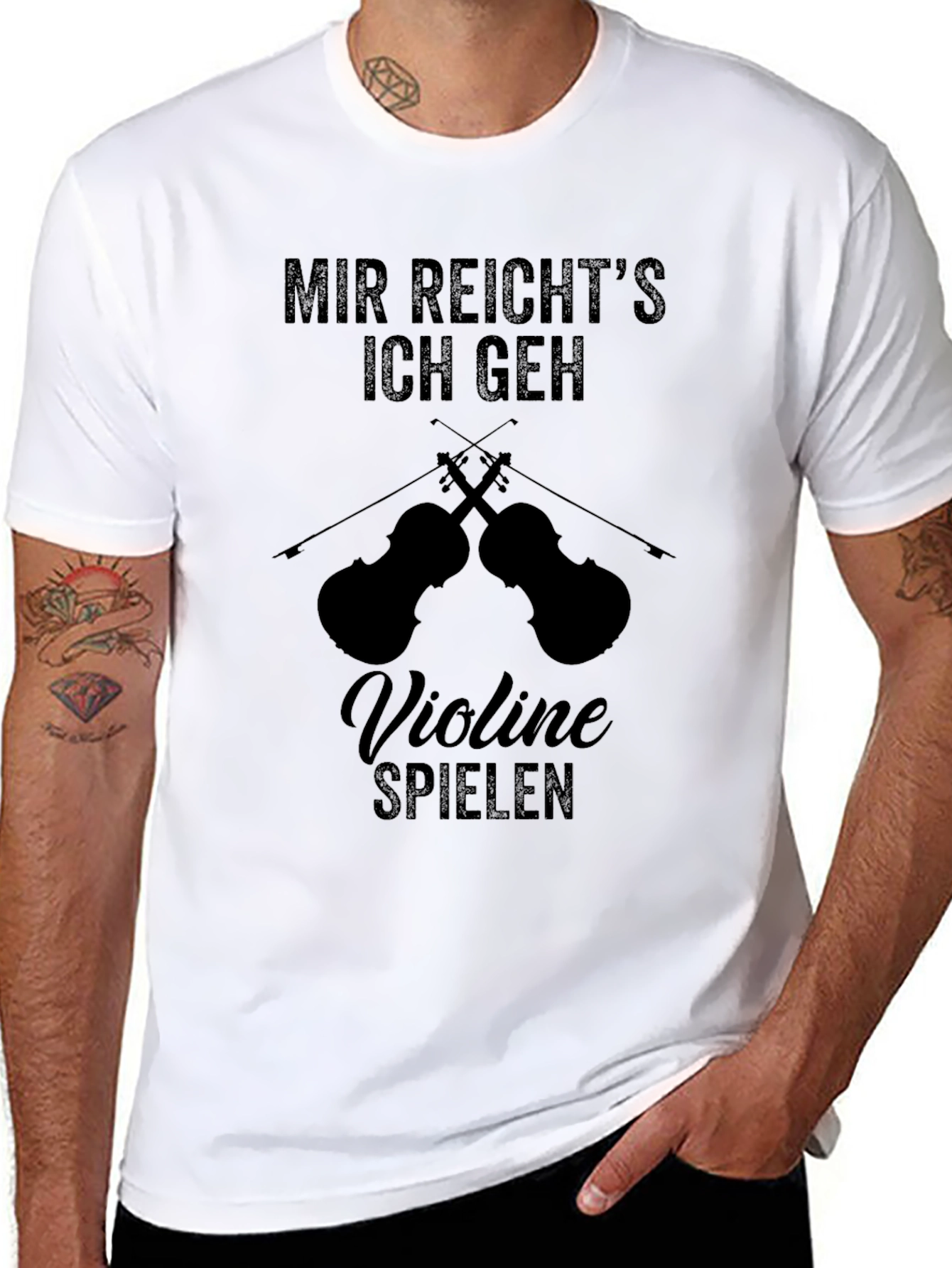 Violin Player T-Shirt - Mir Reichts