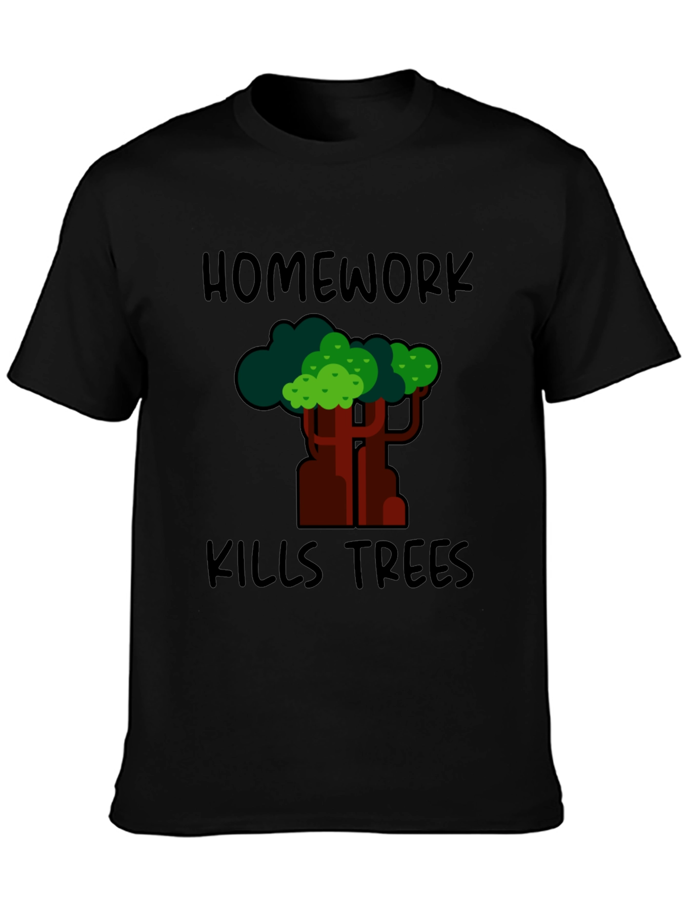 Homework Kills Trees Graphic Tee