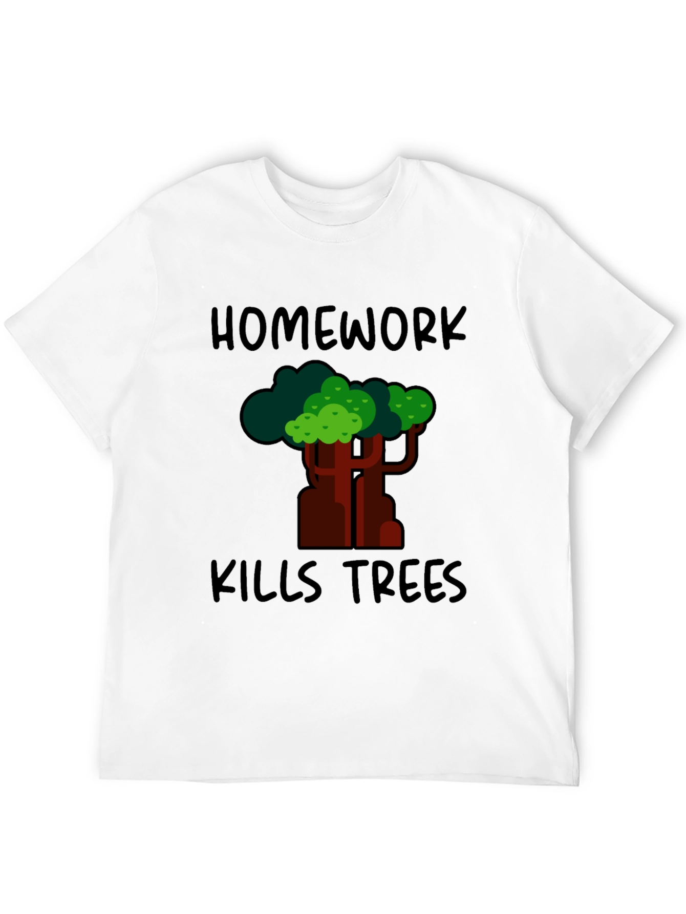Homework Kills Trees Graphic Tee