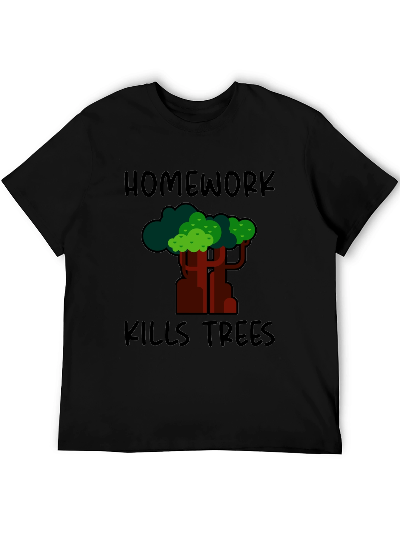 Homework Kills Trees Graphic Tee