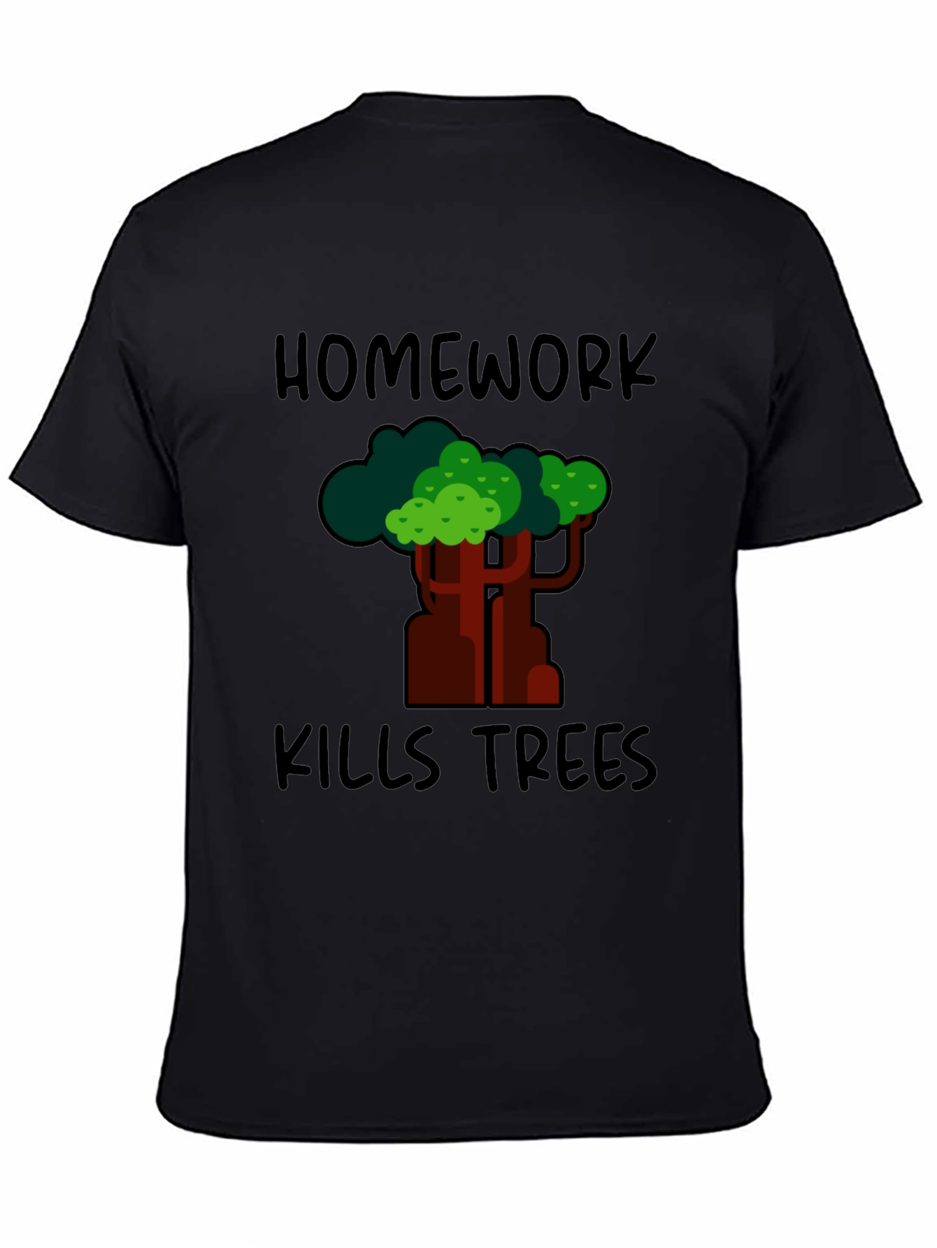 Homework Kills Trees Graphic Tee