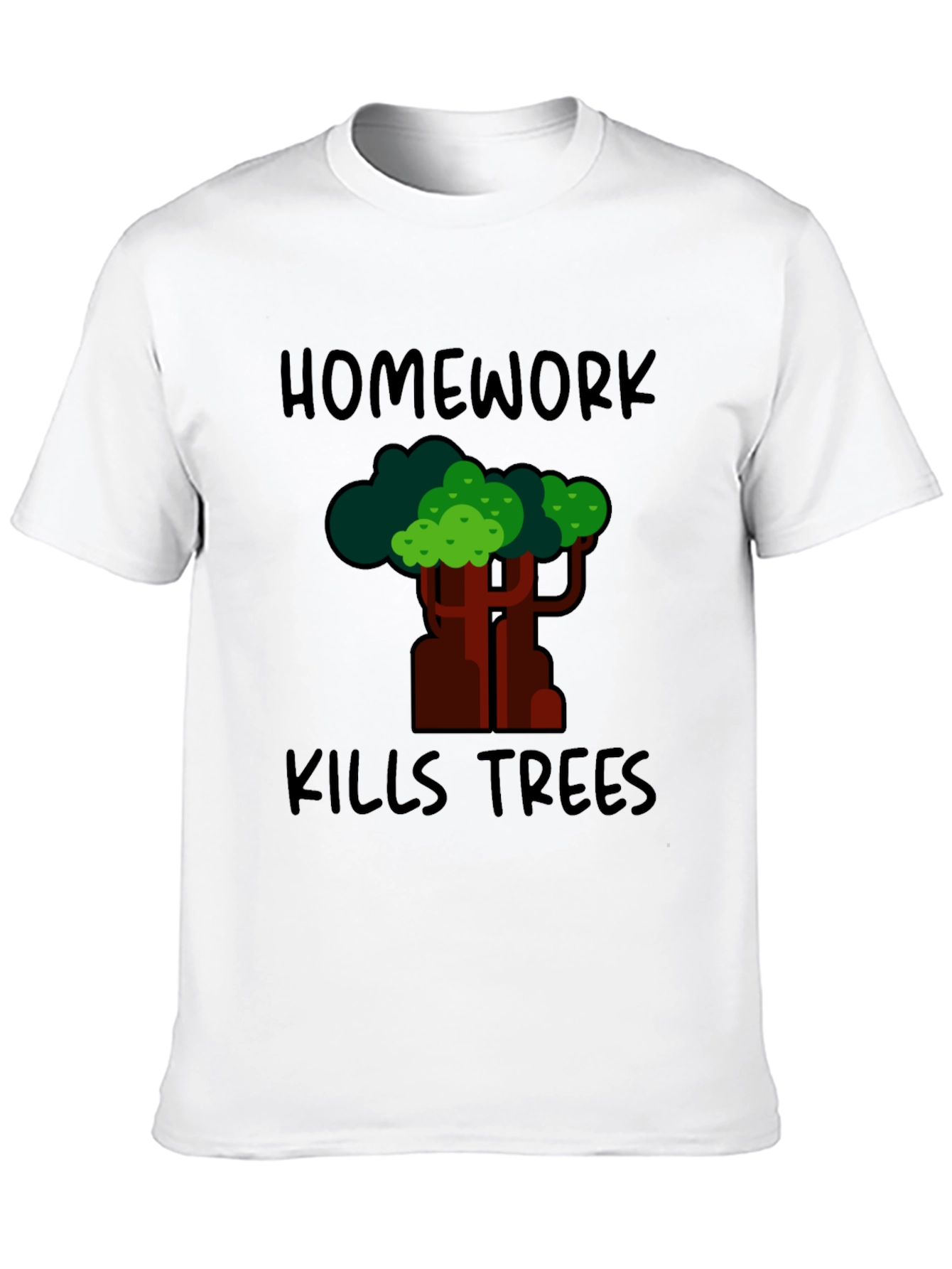 Homework Kills Trees Graphic Tee