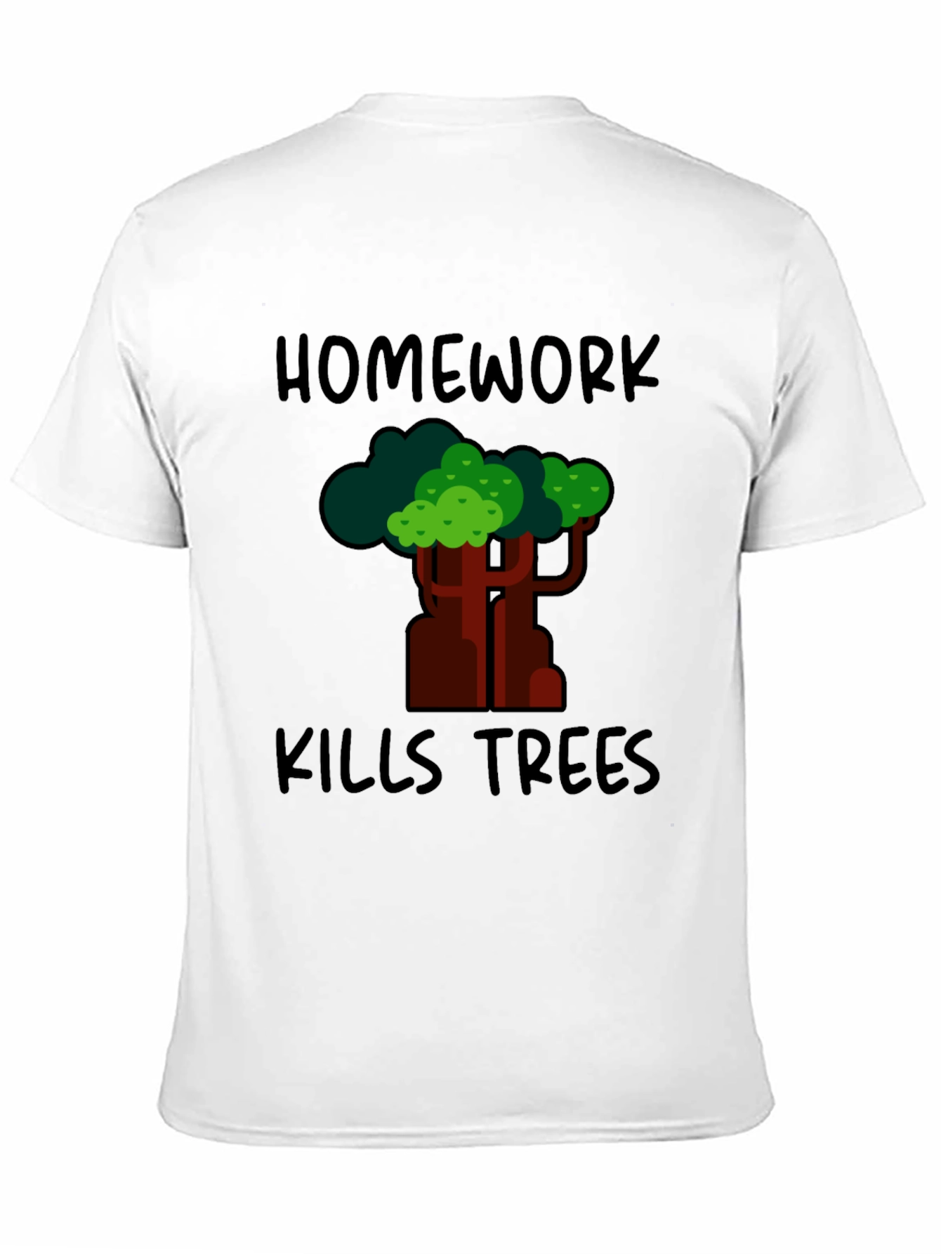 Homework Kills Trees Graphic Tee