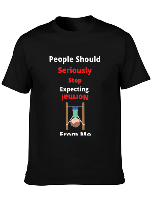 Funny Normal T-Shirt - Novelty Graphic Tee