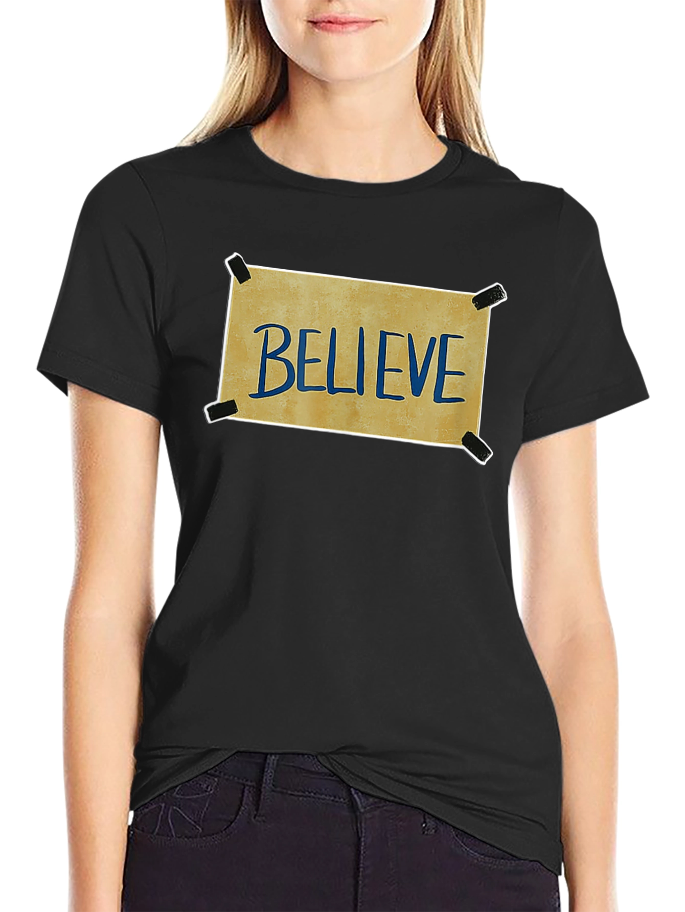 Believe Graphic T-Shirt - Soft Cotton Blend