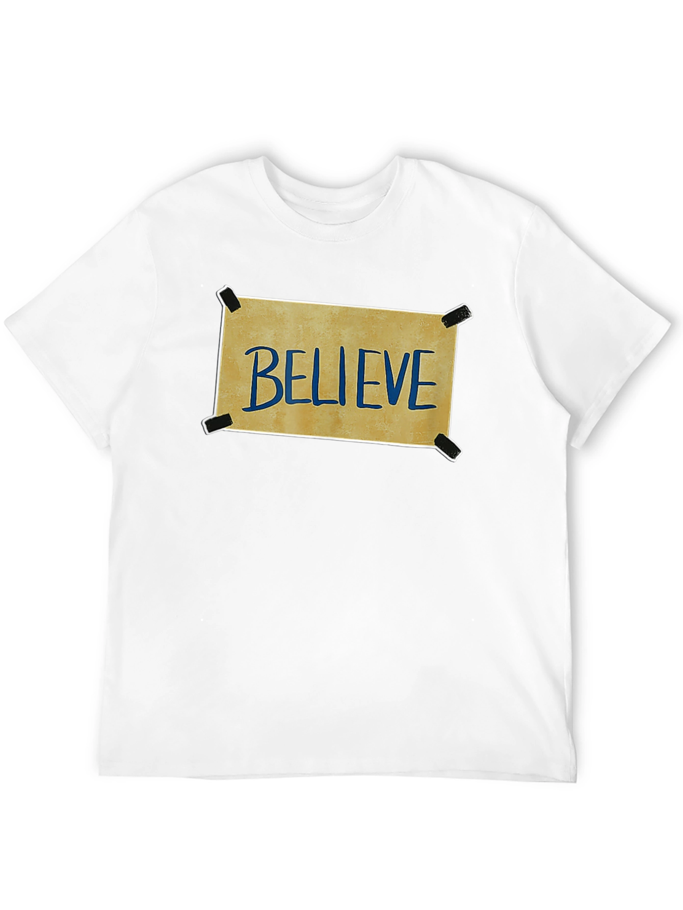 Believe Graphic T-Shirt - Soft Cotton Blend