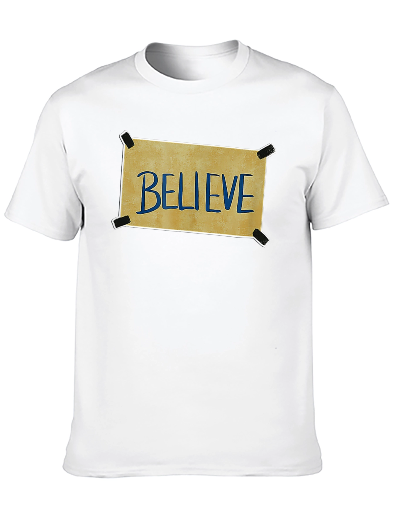 Believe Graphic T-Shirt - Soft Cotton Blend