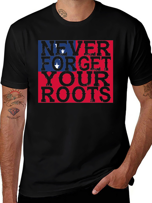 Never Forget Your Roots Graphic T-Shirt