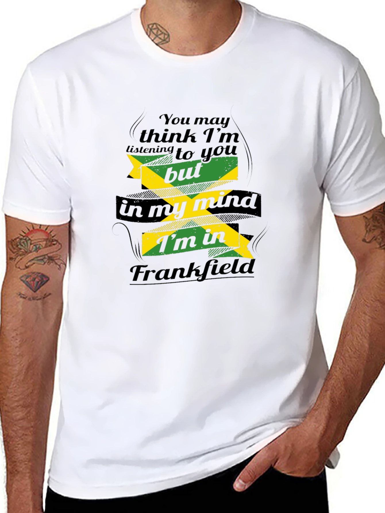 Frankfield Jamaican Flag T-Shirt