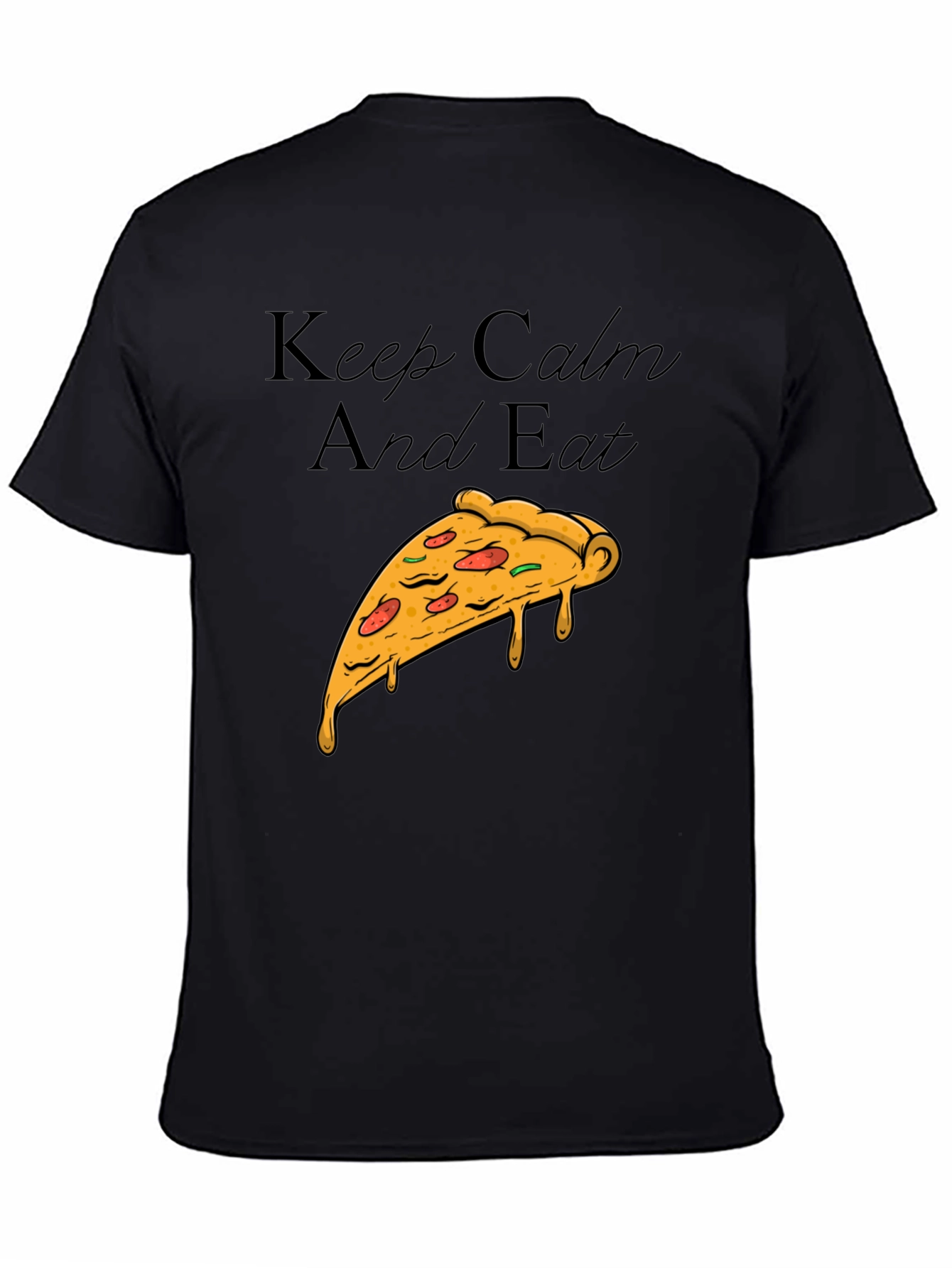 Keep Calm and Eat Pizza T-Shirt