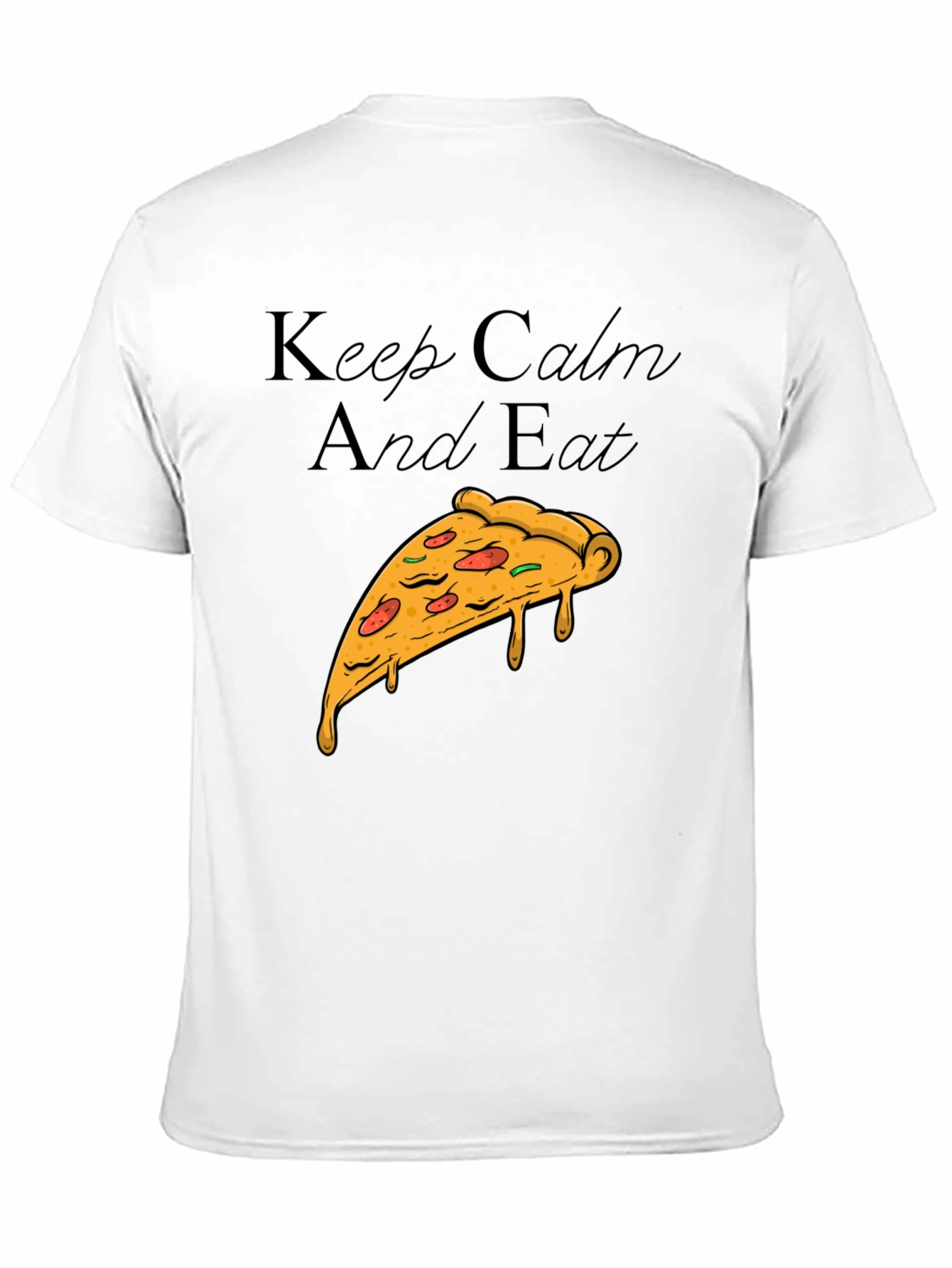 Keep Calm and Eat Pizza T-Shirt