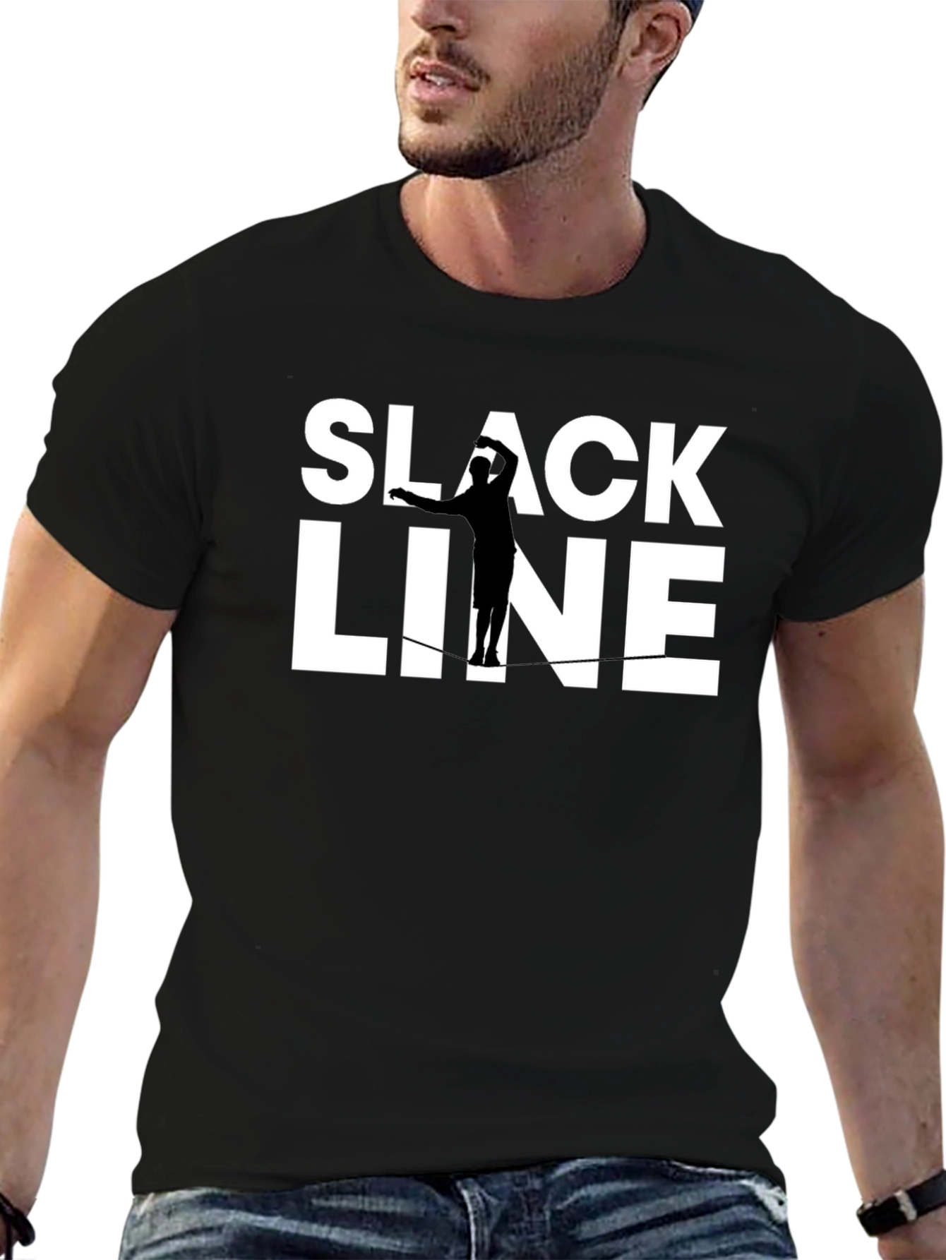 Slackline T-Shirt - Balance & Adventure