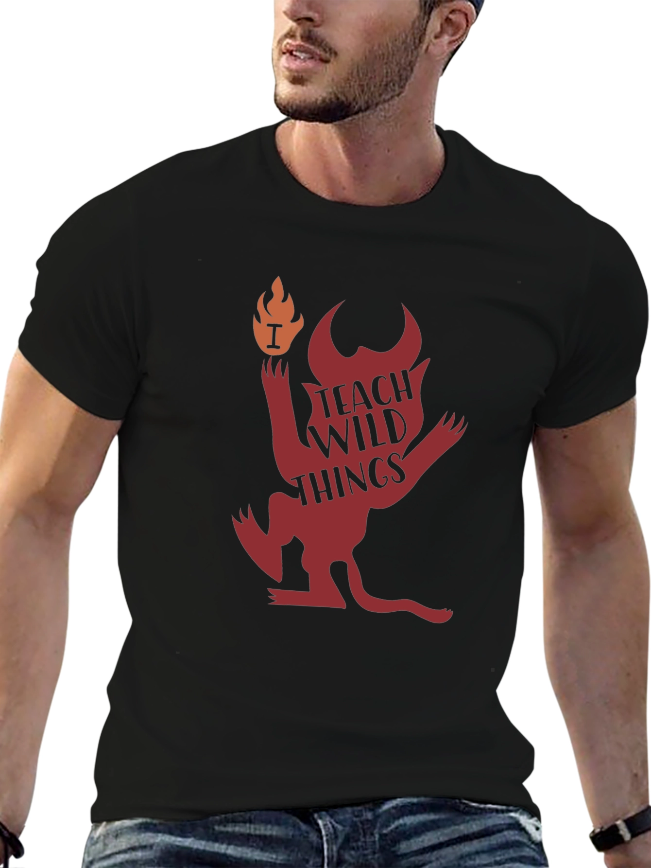 I Teach Wild Things Graphic T-Shirt