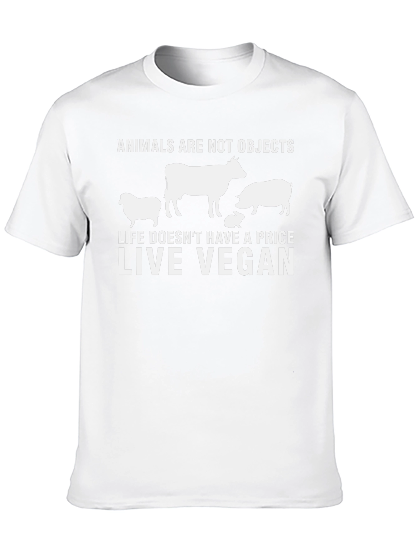 Animals Not Objects Vegan T-Shirt