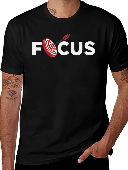 Focus Bitcoin Target T-Shirt - Achieve Your Goals!