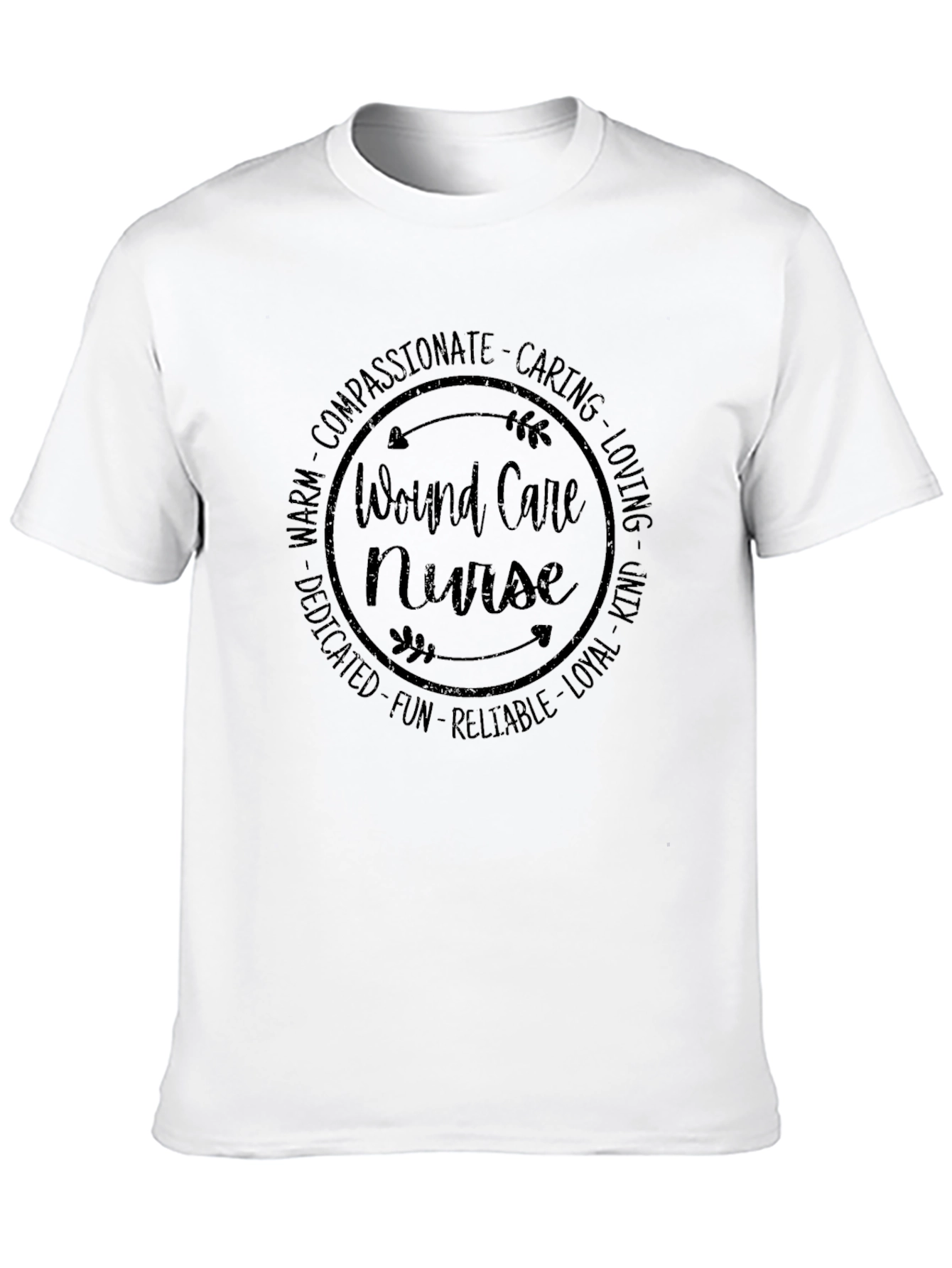 Wound Care Nurse T-Shirt: Compassionate & Caring