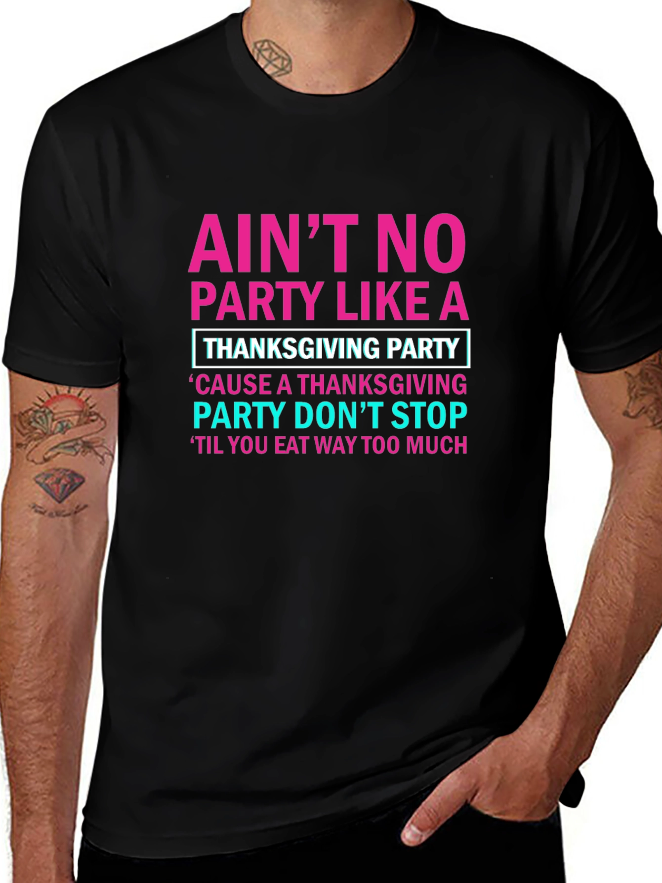 Thanksgiving Party T-Shirt: Aint No Party Like It!