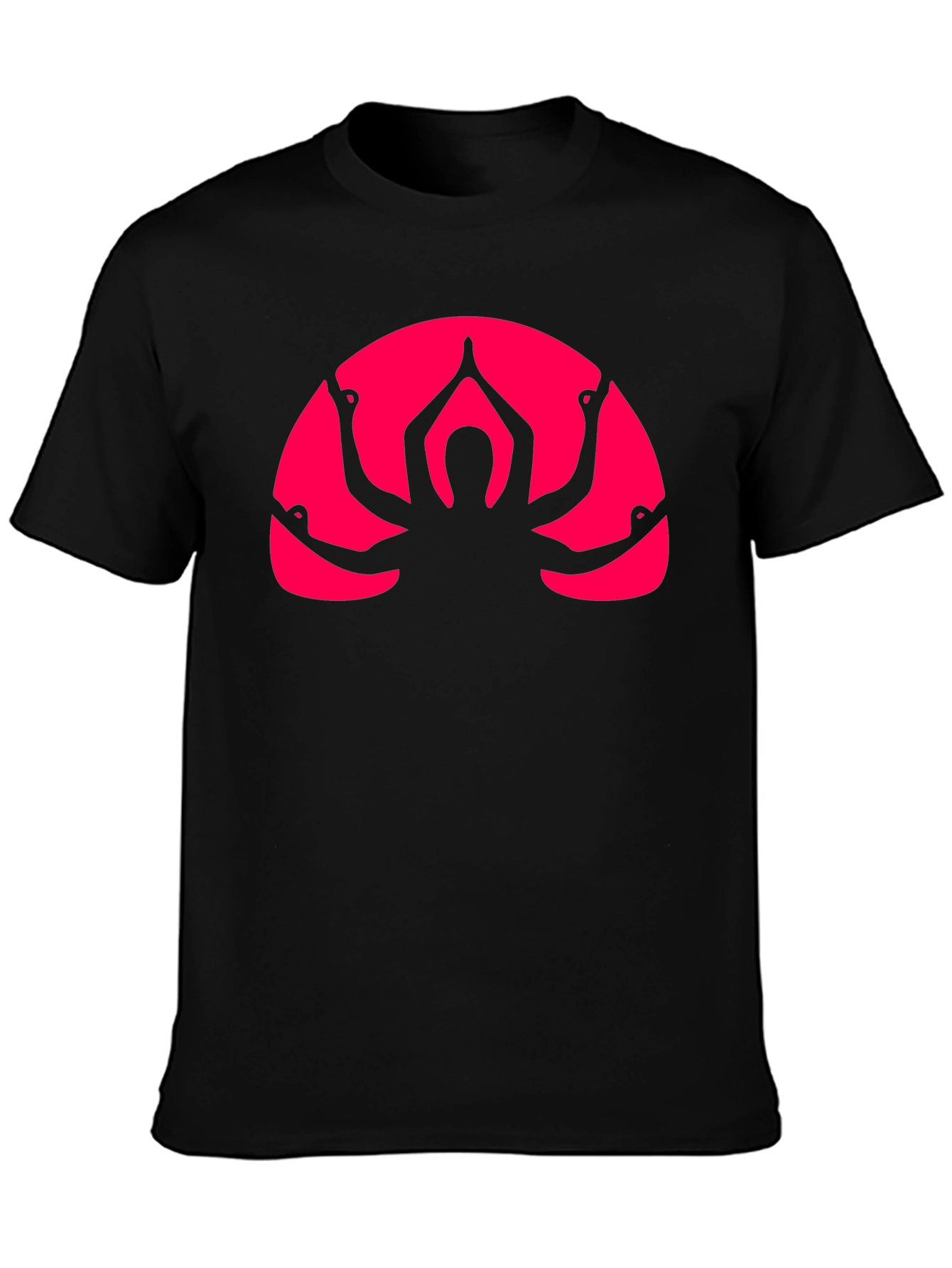 Yoga Silhouette Graphic T-Shirt