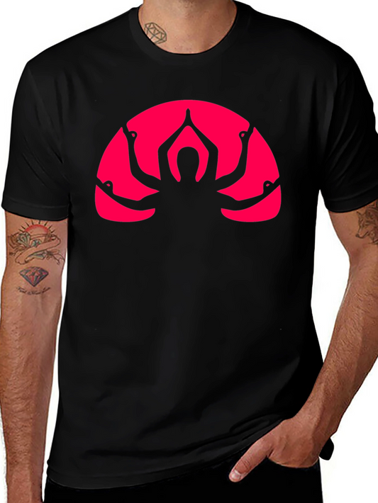 Yoga Silhouette Graphic T-Shirt