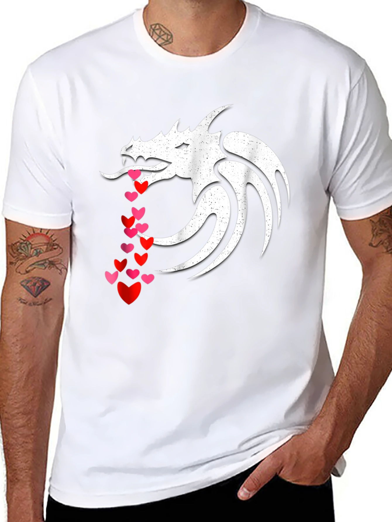 Dragon Hearts Graphic Tee