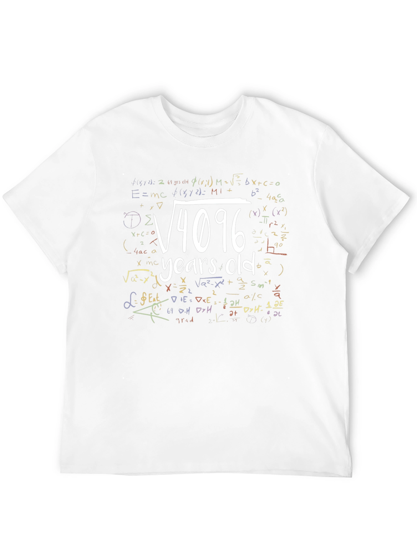 Math Formula Years Old Graphic T-Shirt