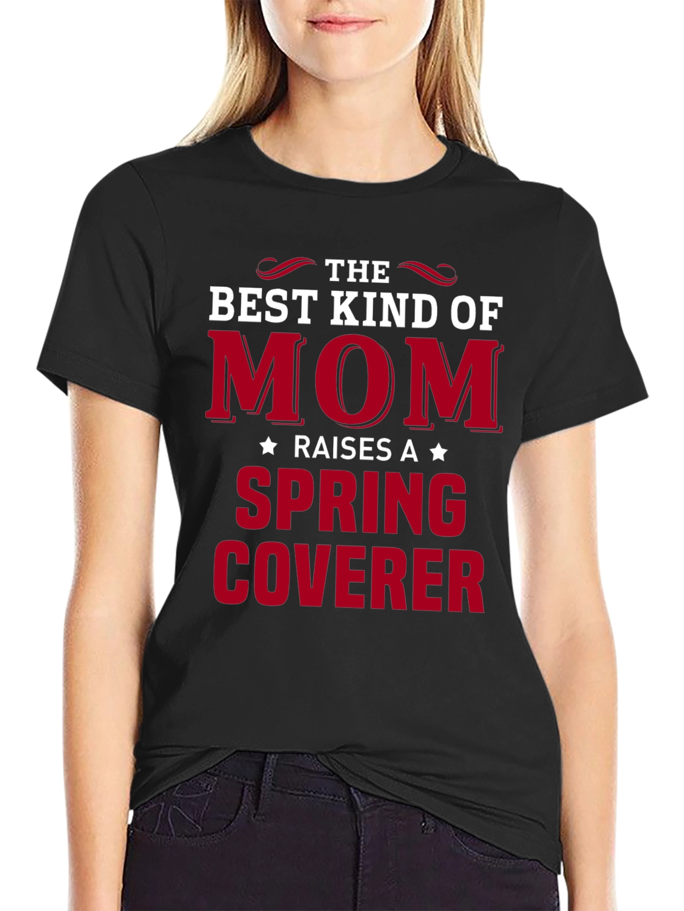 Best Kind of Mom Spring Coverer T-Shirt