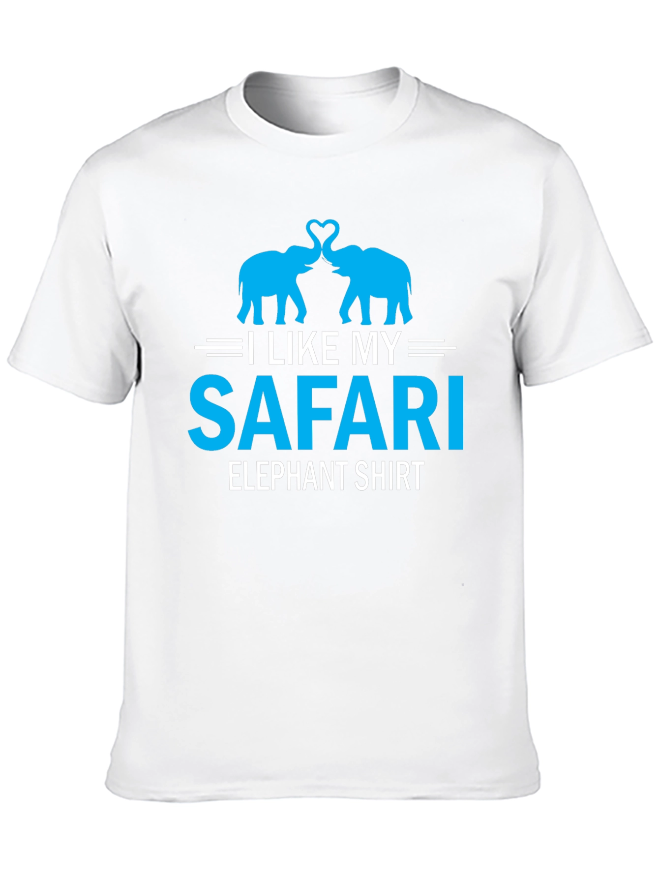 Safari Elephant Shirt -  I Like My Elephant Tee