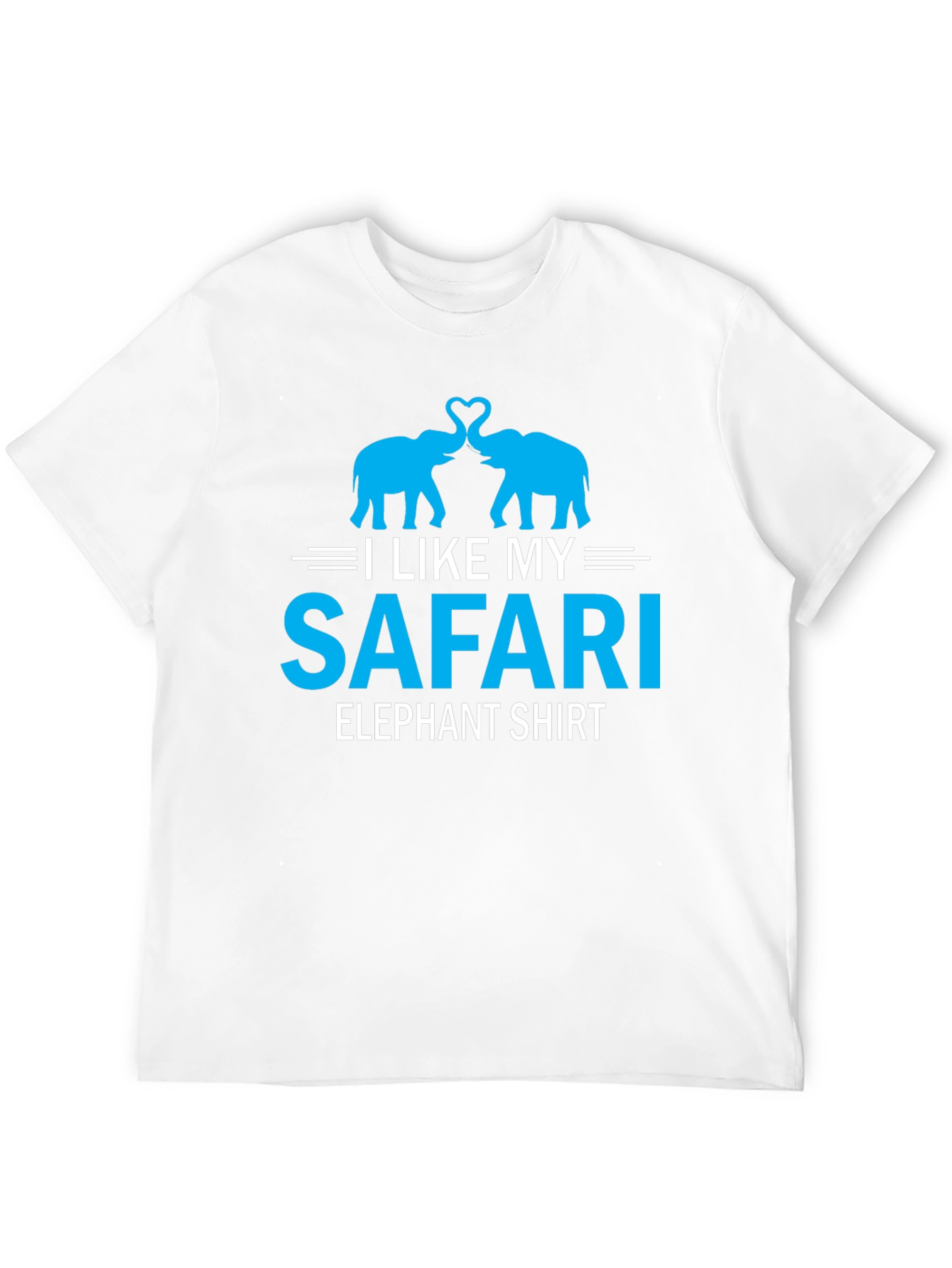 Safari Elephant Shirt -  I Like My Elephant Tee