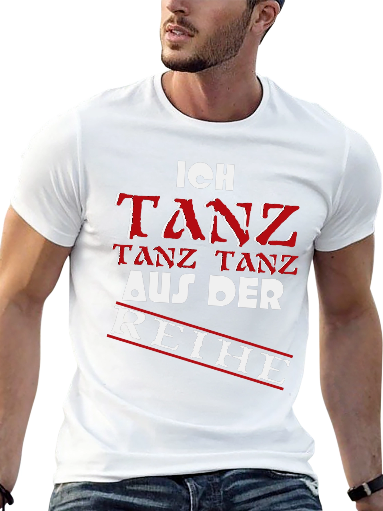 Ich Tanz Aus Der Reihe Black T-Shirt