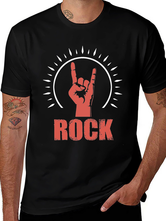 Rock On Graphic Tee - Music Lovers T-Shirt