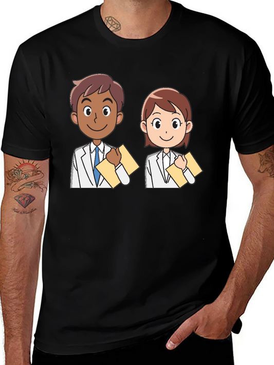 Doctors Cartoon Graphic T-Shirt