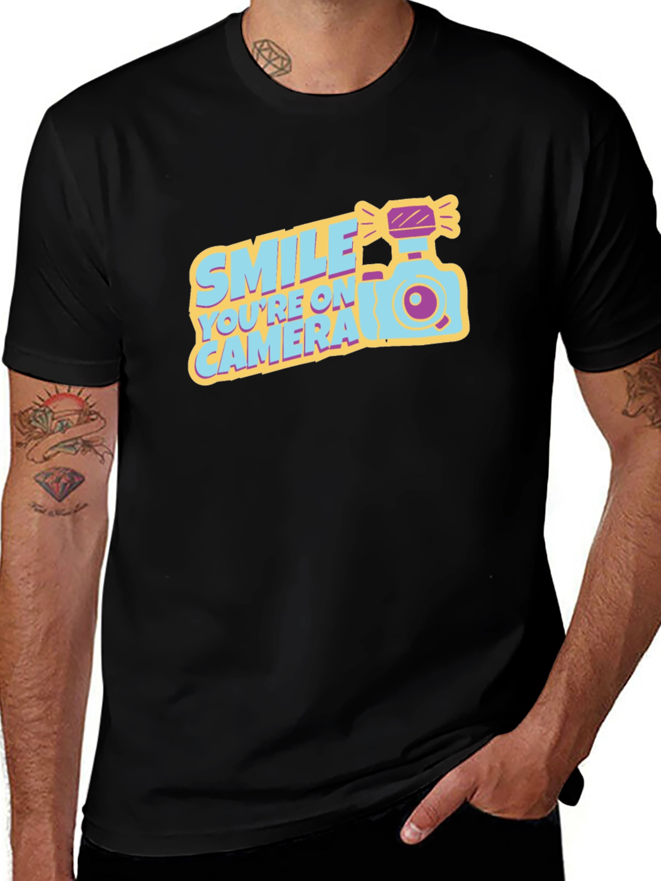 Smile Youre On Camera T-Shirt