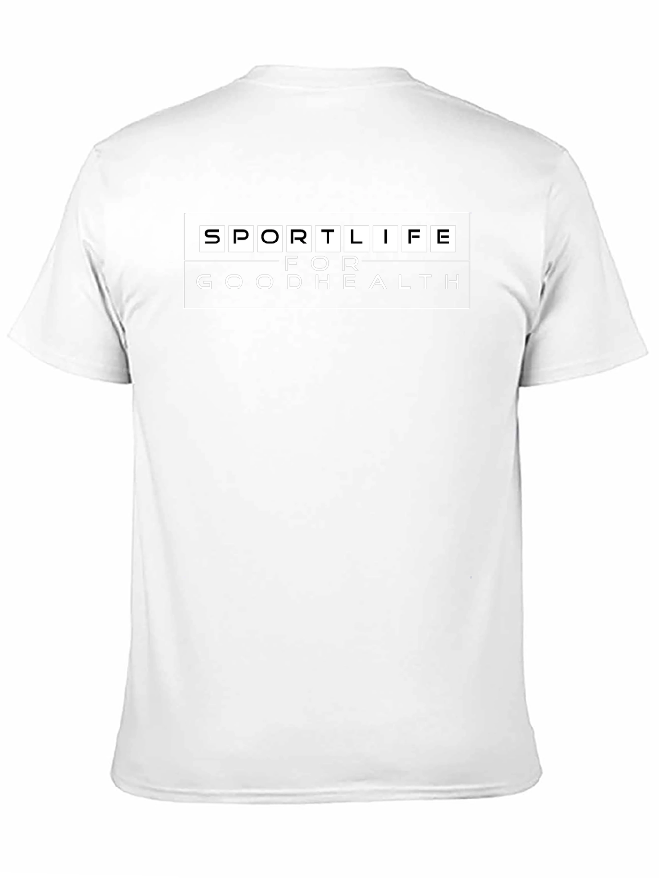 Sportlife T-Shirt - Good Health Black Tee