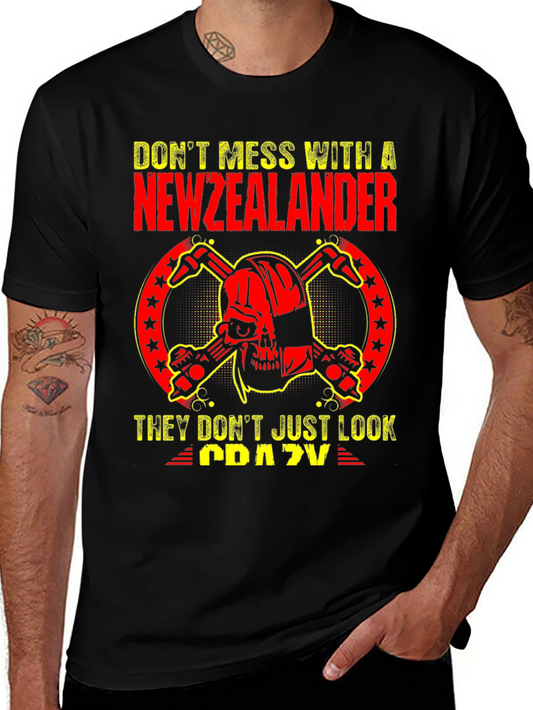 New Zealander Graphic Tee - Crazy Edition
