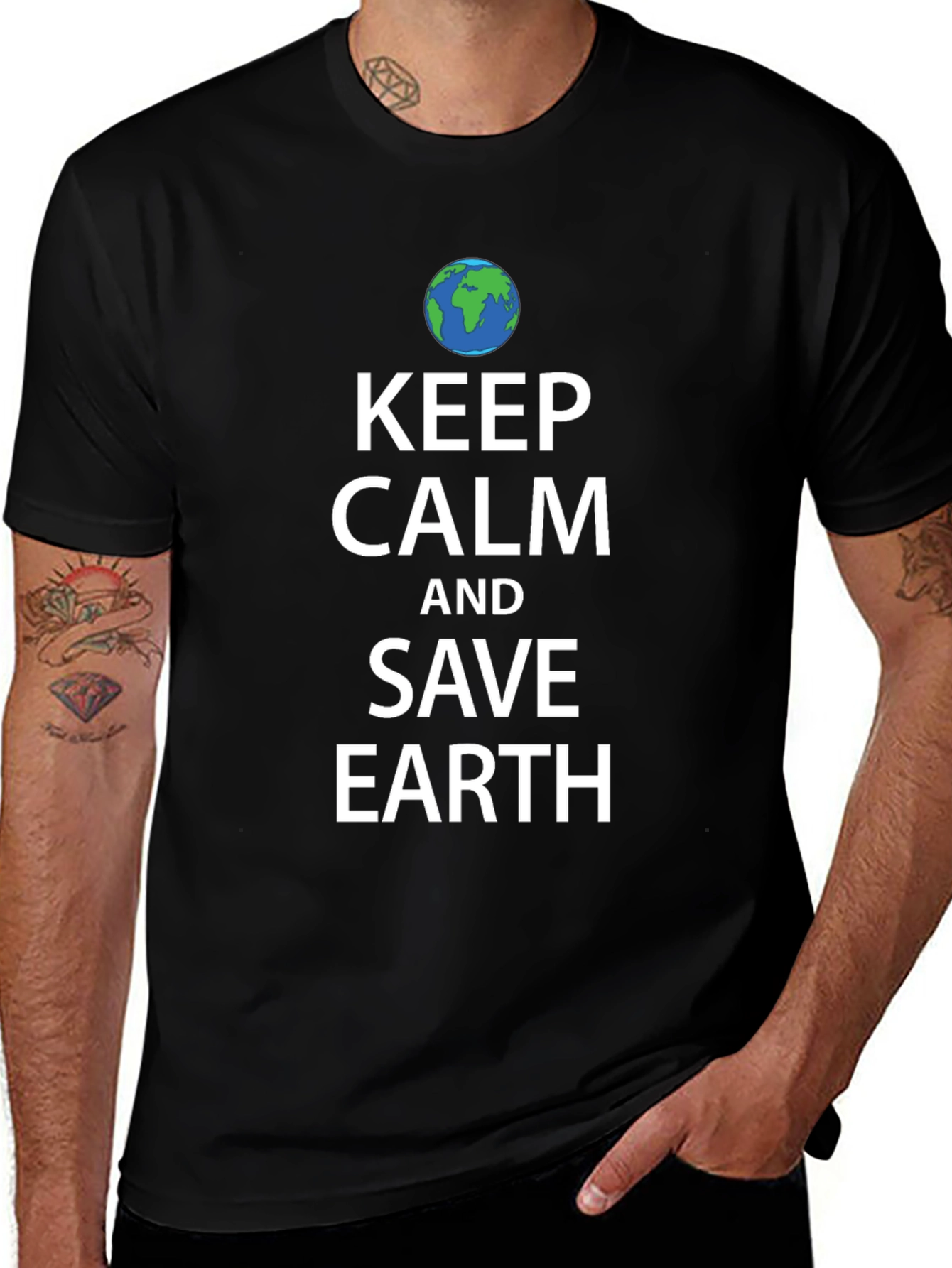 Keep Calm and Save Earth T-Shirt
