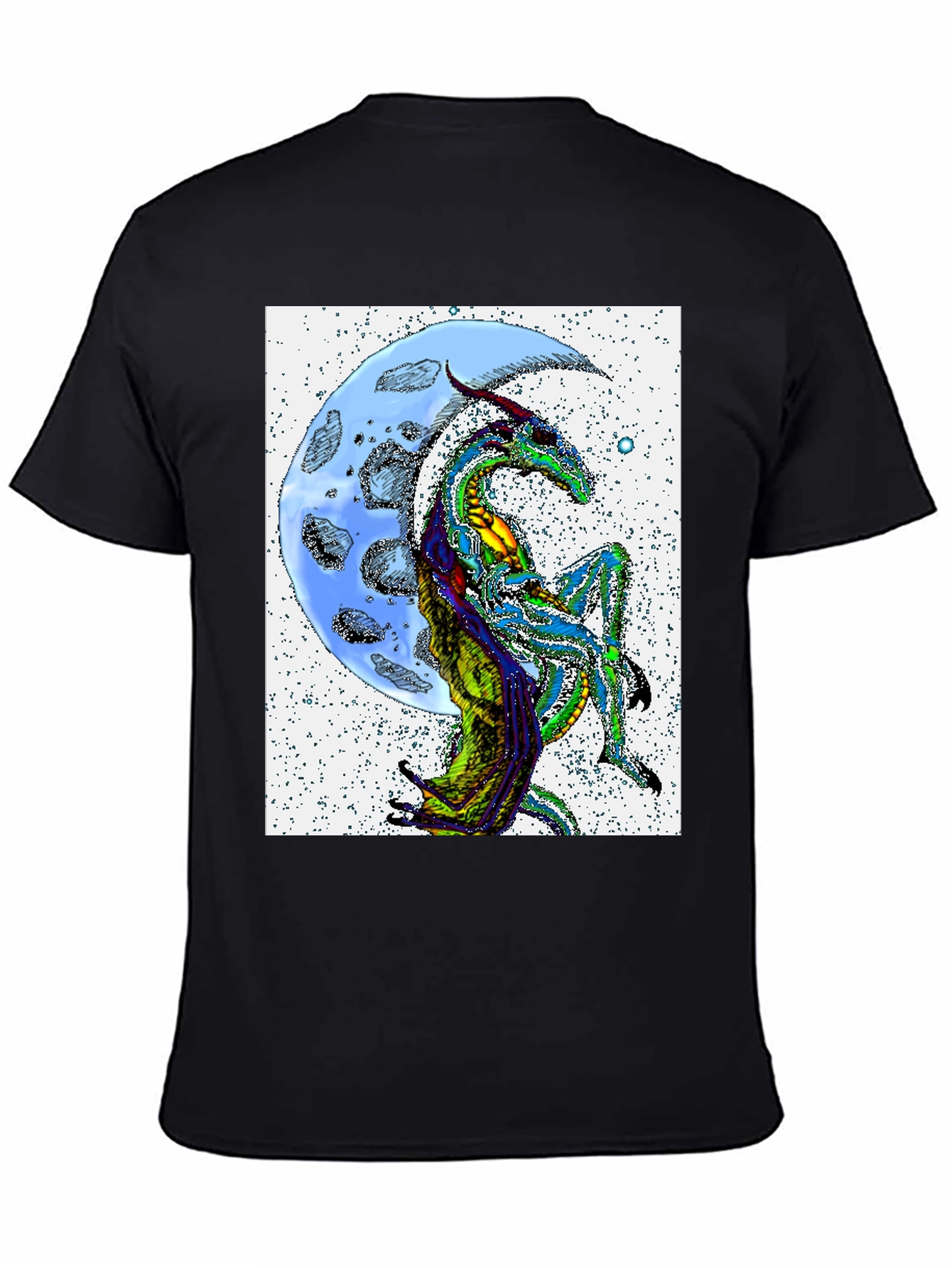 Dragon Moon T-Shirt - Unique Graphic Tee