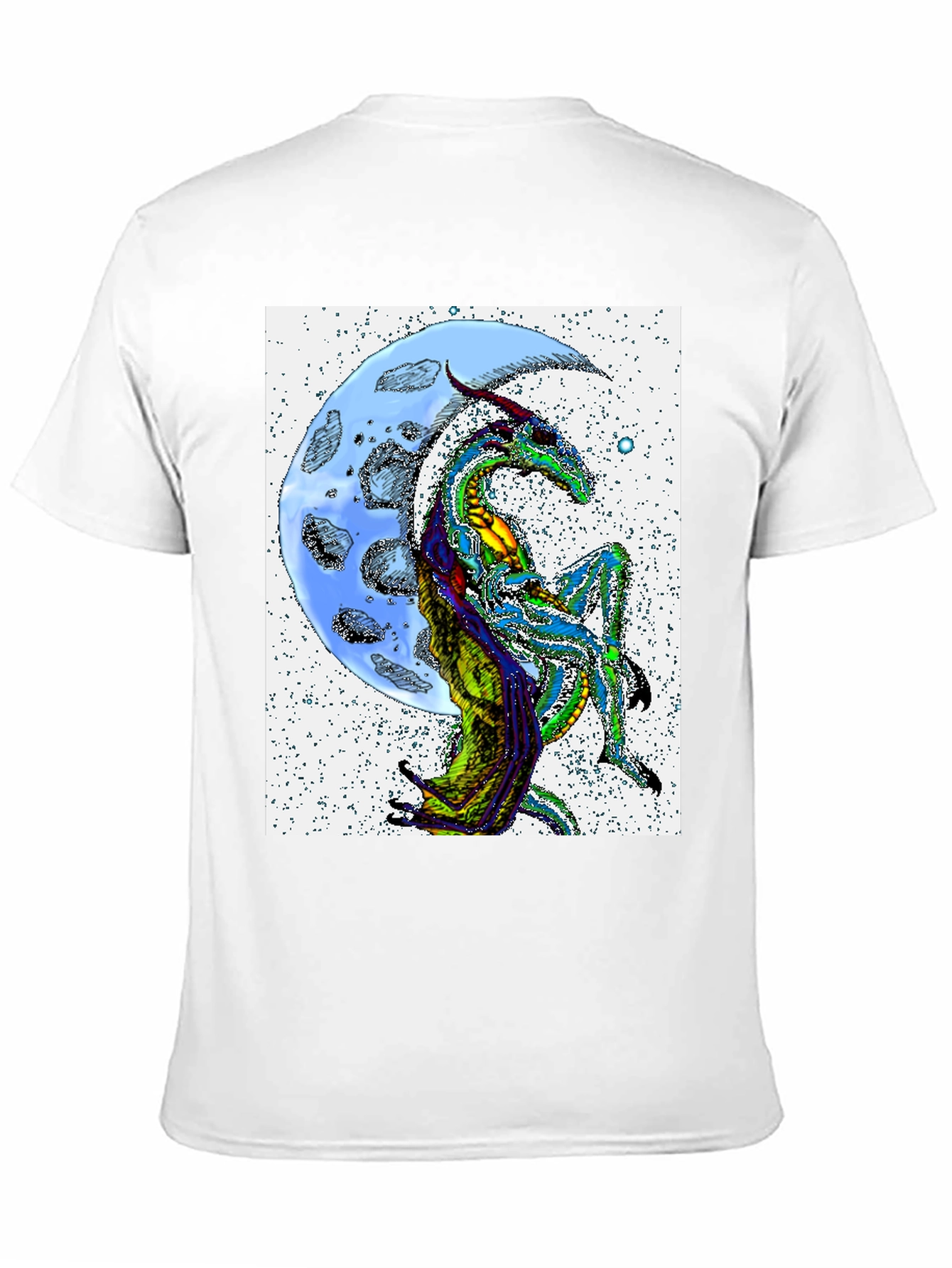 Dragon Moon T-Shirt - Unique Graphic Tee