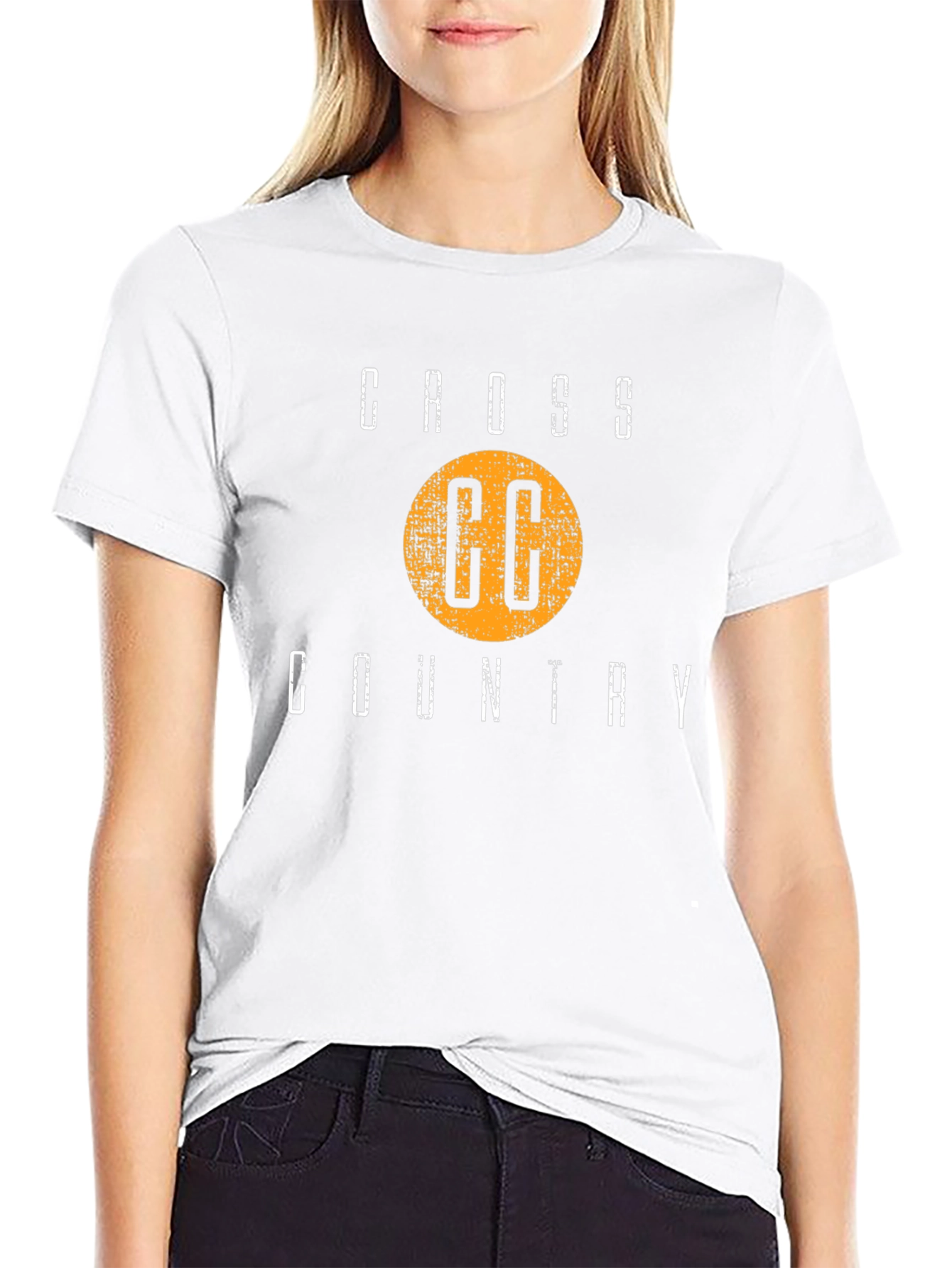 Cross Country CC Graphic T-Shirt - Black