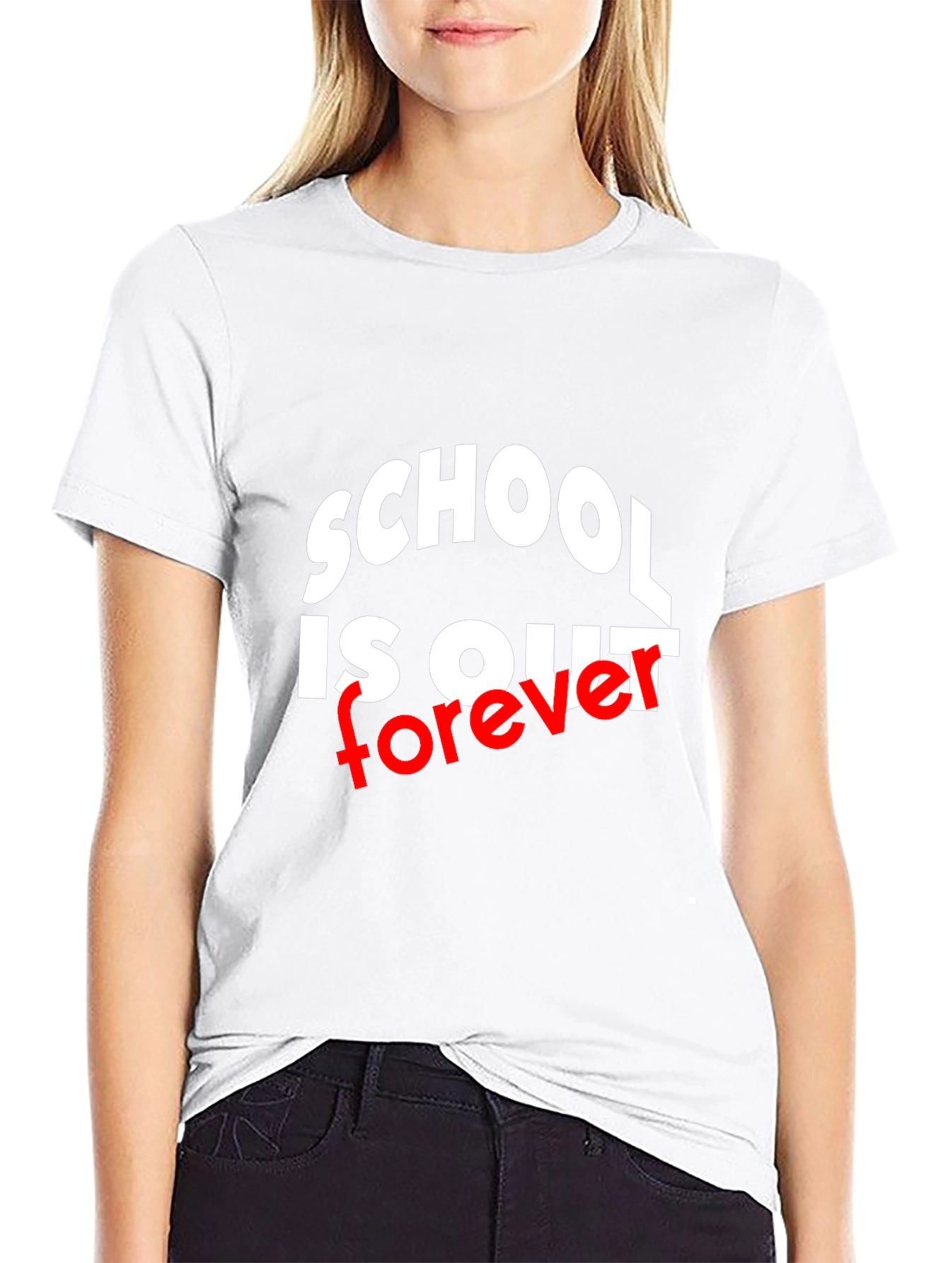 Schools Out Forever Black T-Shirt