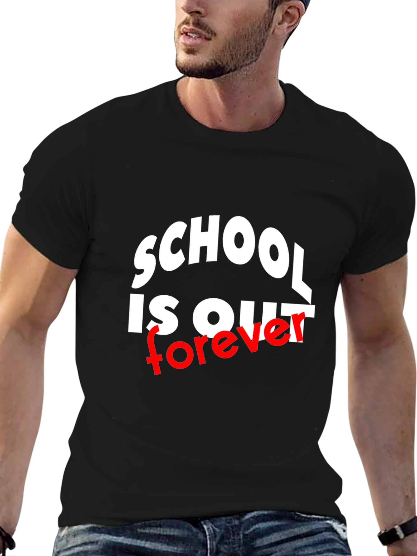 Schools Out Forever Black T-Shirt