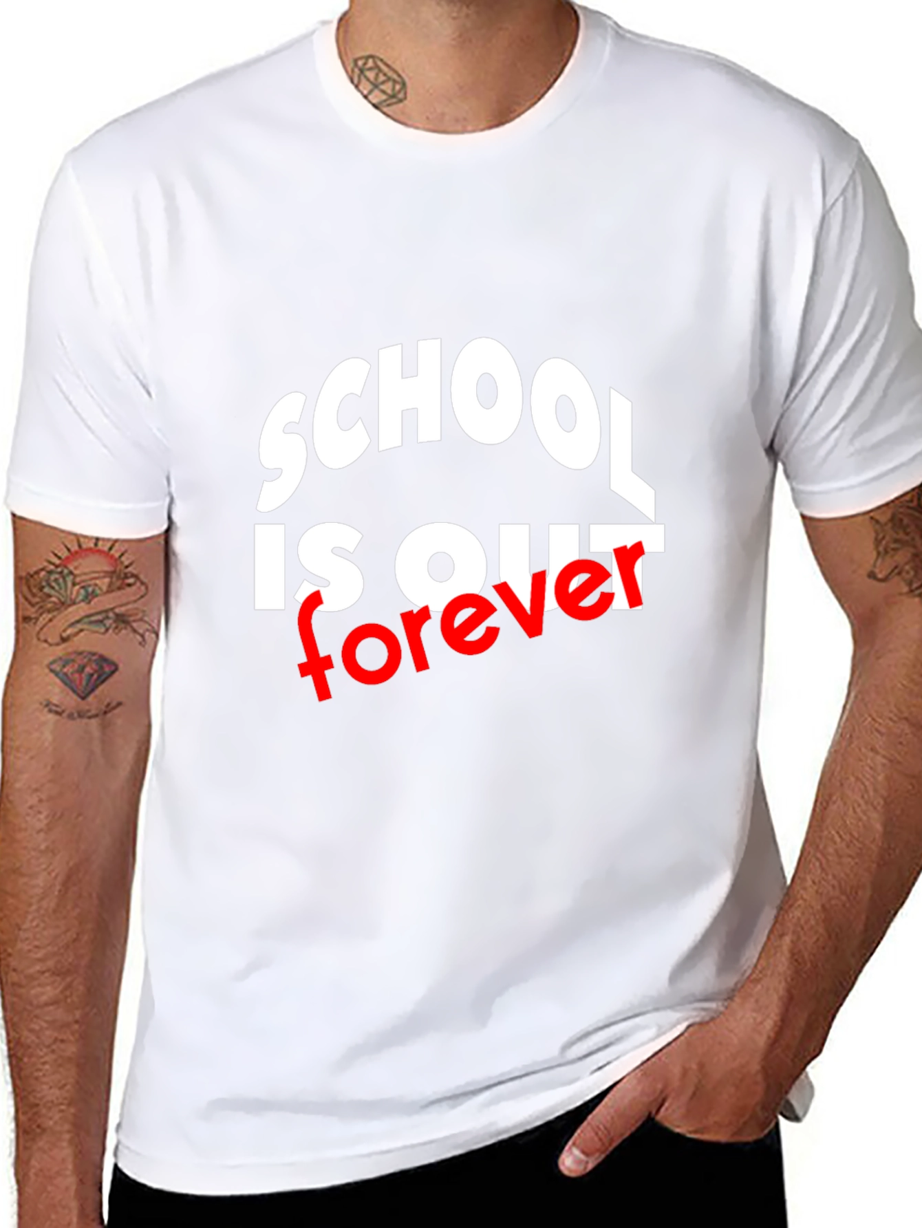 Schools Out Forever Black T-Shirt