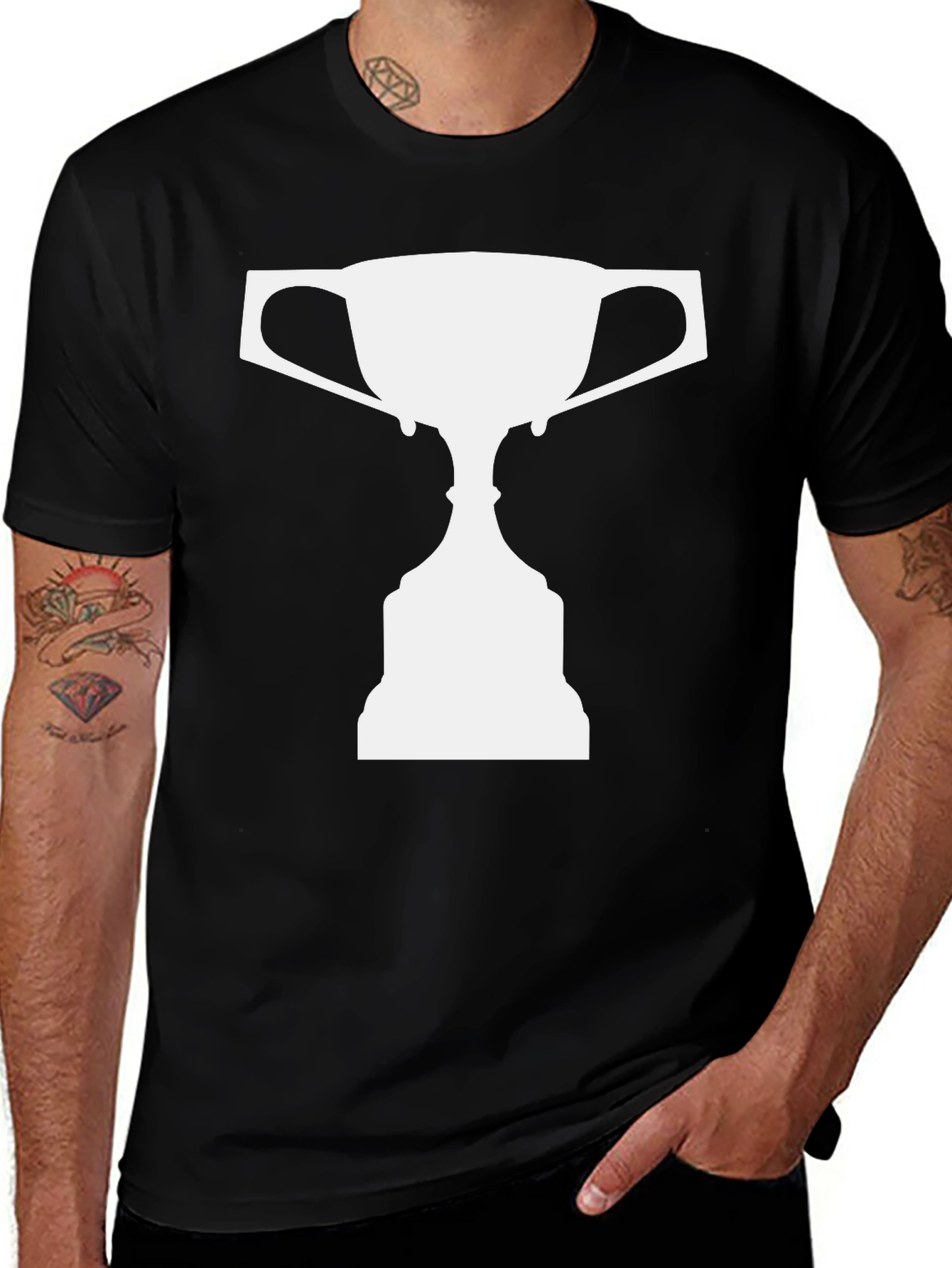 Trophy Graphic Black T-Shirt