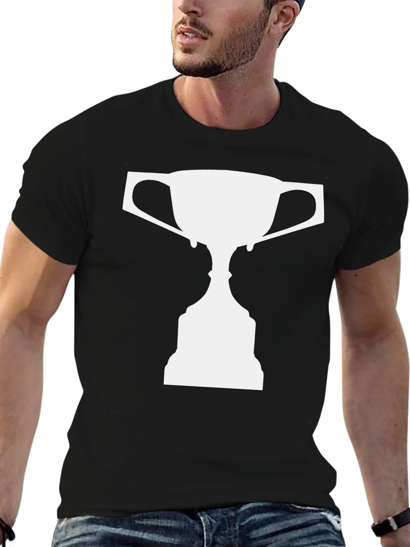 Trophy Graphic Black T-Shirt