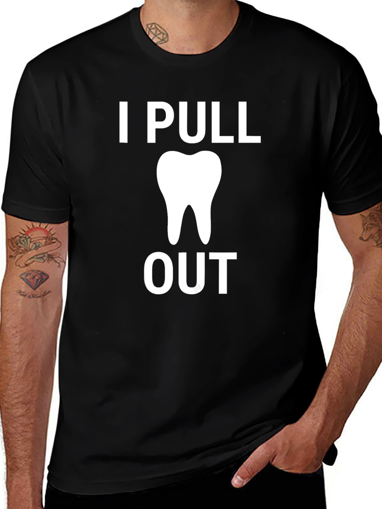 I Pull Out Funny Dentist T-Shirt